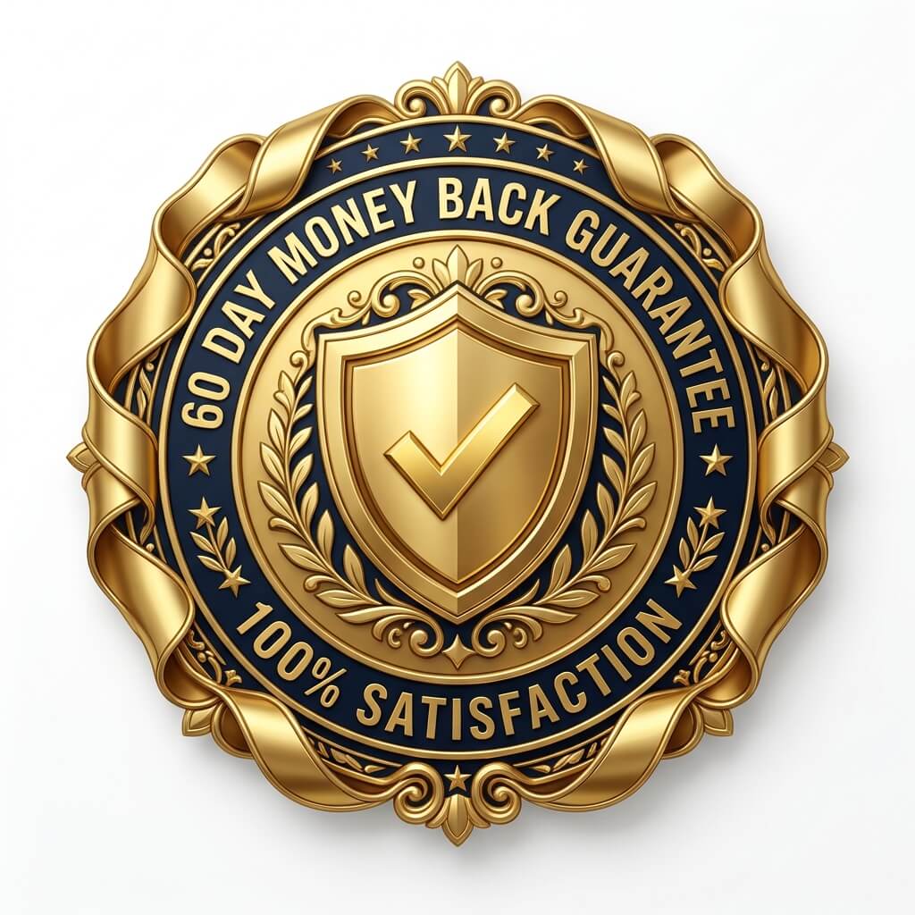 P-Protect 60 Day 100% Money Back Guarantee Official Gold Seal